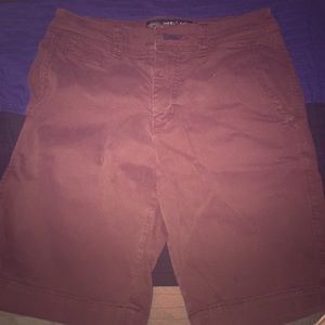 Boys small maroon shorts